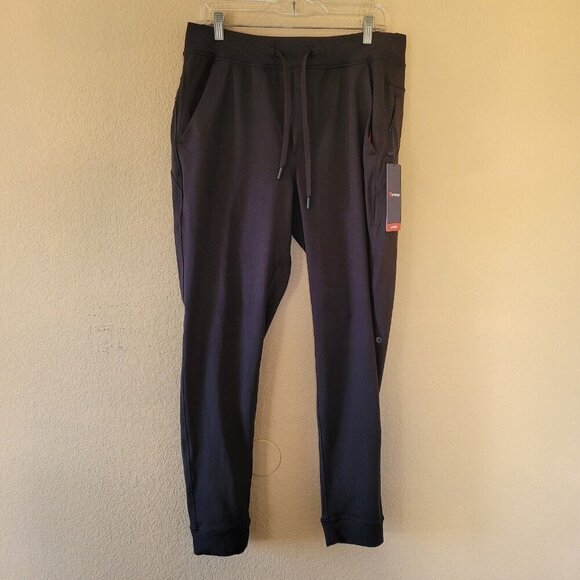Birddogs Sweatpants Joggers Mens Size XL Large Black Unlined Athletic Casual Nwt - Picture 1 of 6